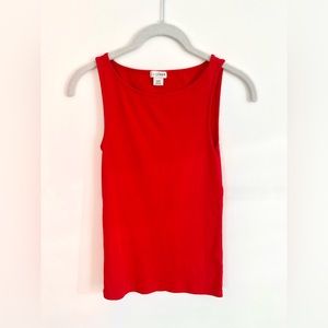 XXS Red Tank Top JCrew